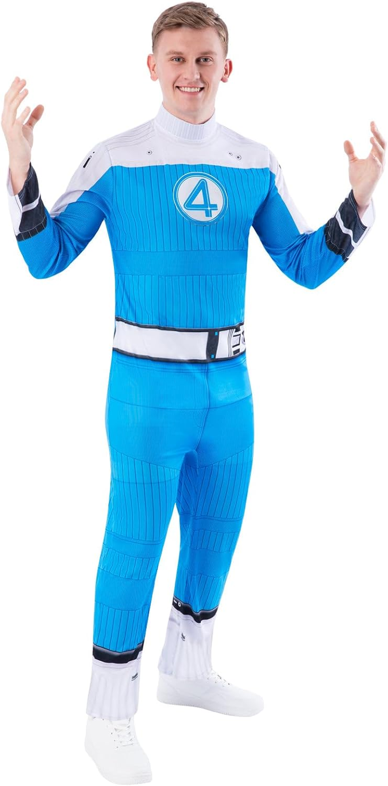 Human Torch Costume for Adults - Marvel Fantastic Four image number 1