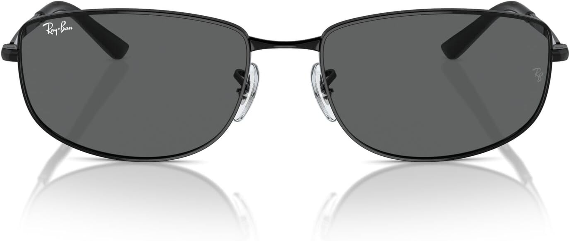 RAY-BAN Non Polarised Sunglasses, 0RB3732, Black & Dark Grey, 59Mm