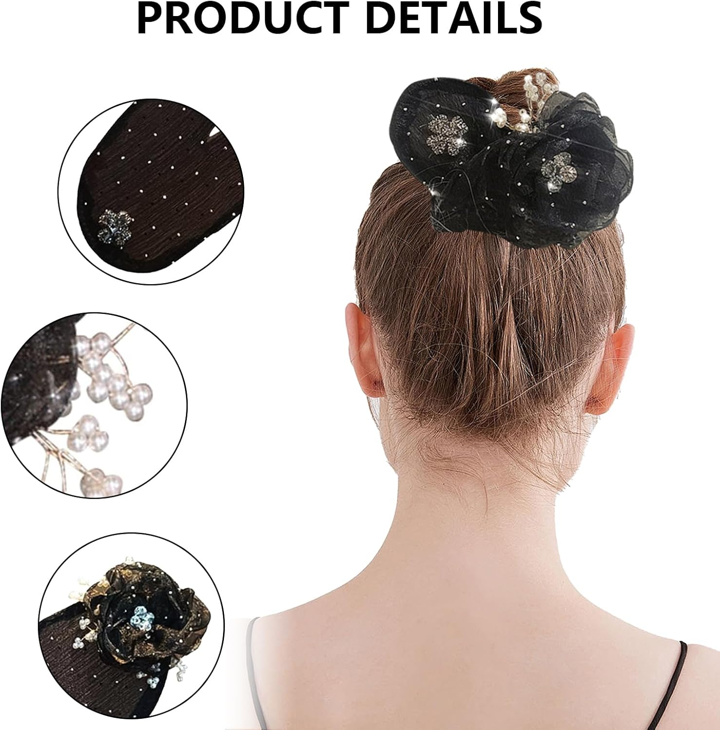 Bun Maker, Hair Bun Maker, Twist Hairstyle Bun Hair Accessories, Hair Bun Maker, Hair Bun Maker, Twist Hair Clip, Braiding Aid Hair for Girls and Women image number 2