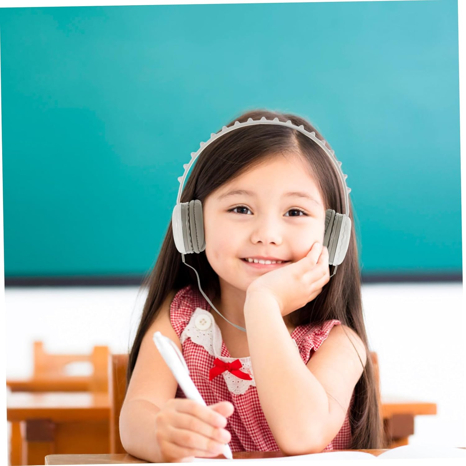 LIFKICH Cartoon Wired over Ear Headphones for Mic Cable Comfortable Lightweight Design High Fidelity Sound for School and Daily Use image number 3