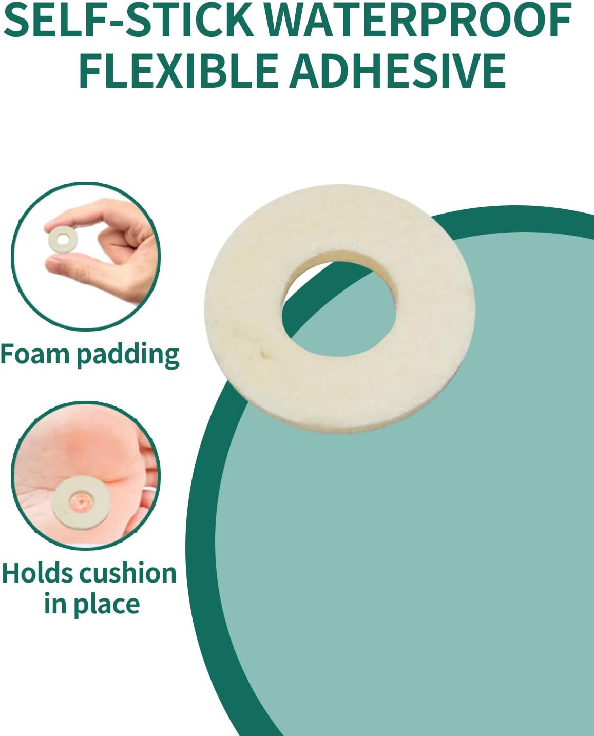 Liquid Corn Removers for Feet, Maximum Strength Corn Removers for Toes, Fast Acting Liquid for Corn, Safe Foot Care with 15 PCS Corn Cushions image number 4