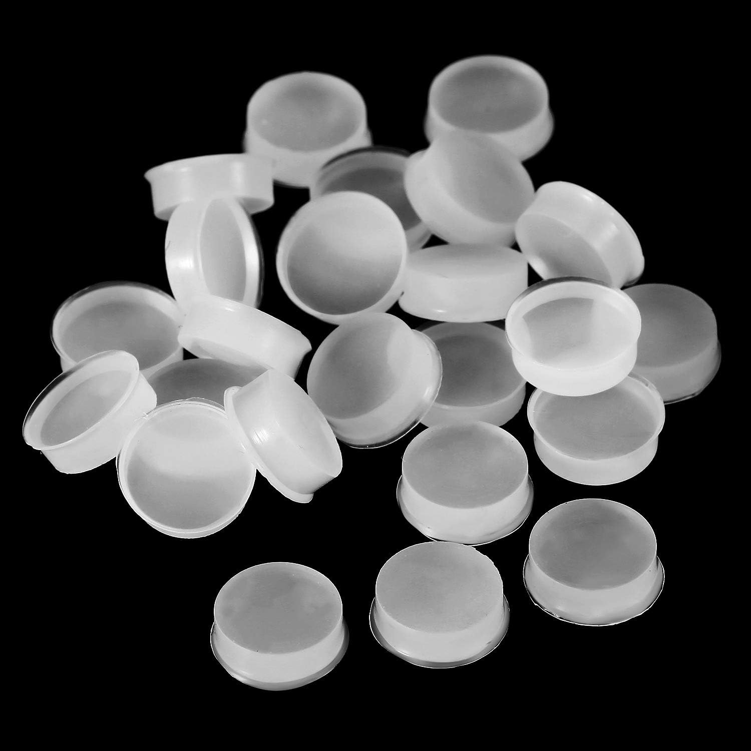 Leinuosen 24 Pieces Silicone Flute Plug, 8 Mm Hole Plug Soft Key Cover for Most Brand Flutes image number 4