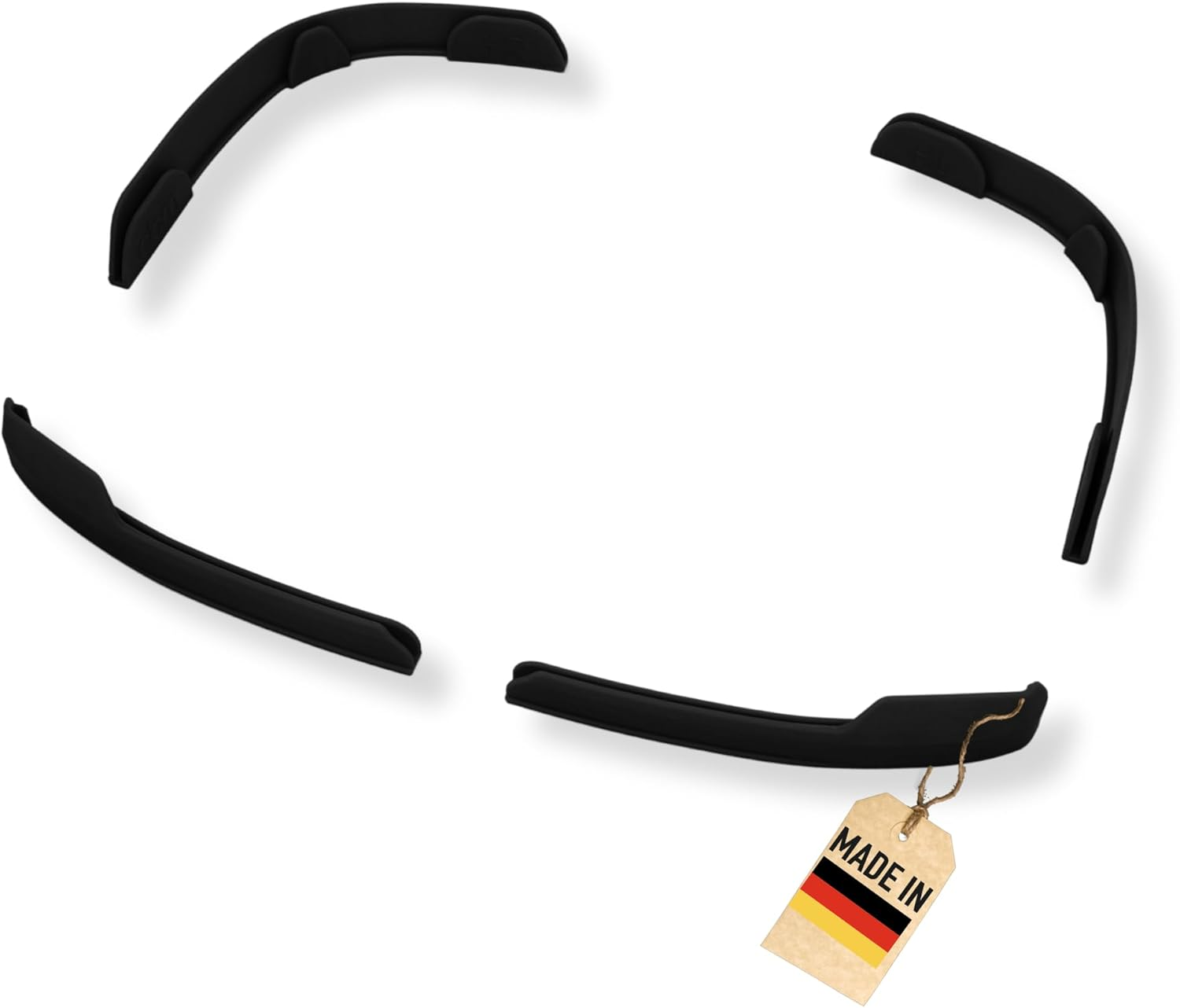 Edge Protection Compatible with Segway Navimow I105E & I108E Protection Bumper Tuning Robotic Lawnmower - Easy Plugging, No Gluing Required (Black)