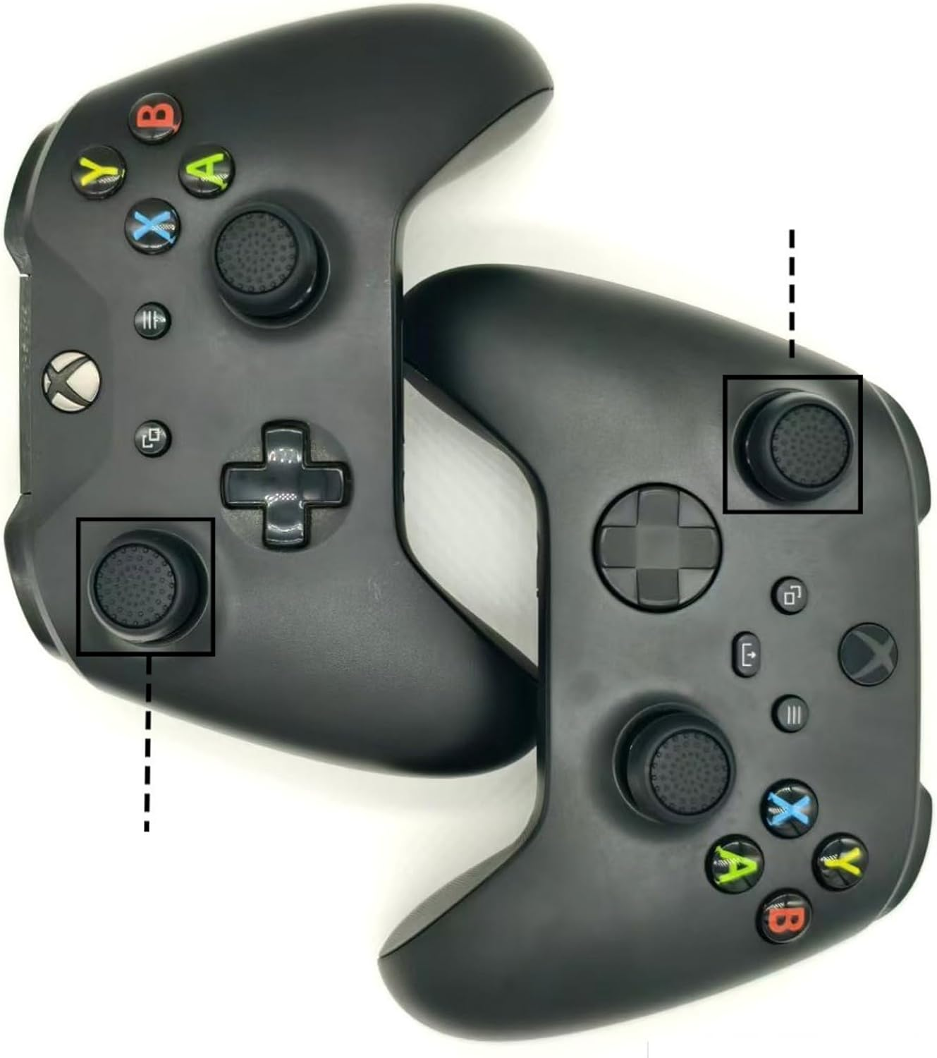 16 Pcs Silicone Thumb Grips, Performance Joystick Caps, Controller Thumbstick Cover Replacement for Game Controllers with Ps5 & Ps4, Xbox, Steam Deck Etc（8-Color） image number 5