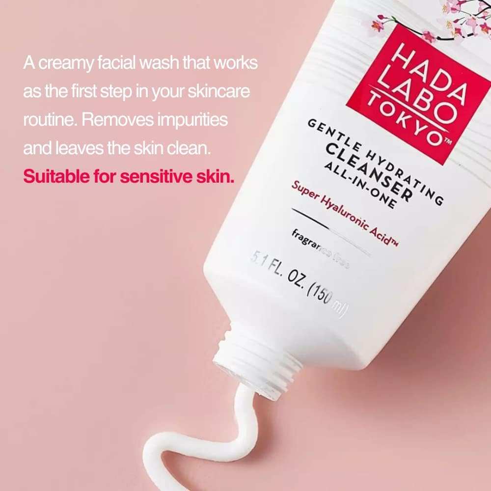 Hada Labo Tokyo Gentle Hydrating Cleanser &ndash; 150Ml image number 3
