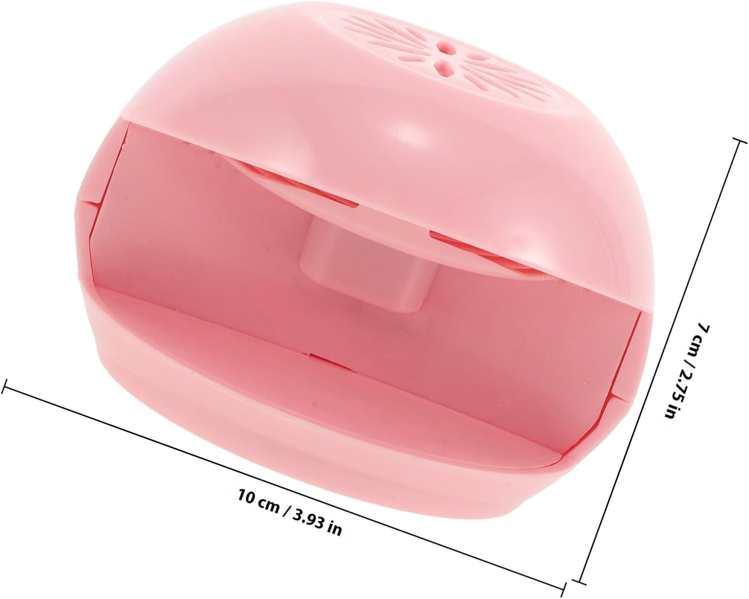 TEHAUX Portable Touch-Activated Mini Nail Dryer Fan Professional Nail Dryer Tool for Salon Use Powerful Manicure Air Fan without Battery at Home or Travel image number 2