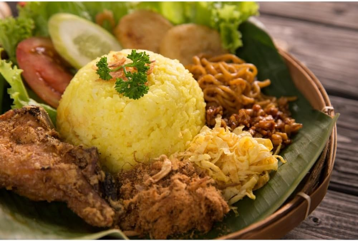 Bamboe Nasi Kuning Fragrant Rice Instant Spices 50 G image number 1