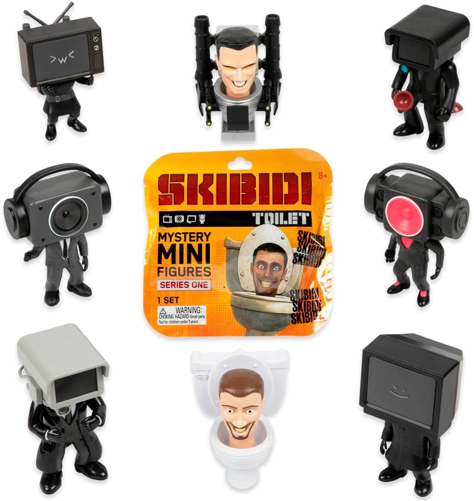 Skibidi Toilet Mini Mystery Figures -Series 1 image number 4