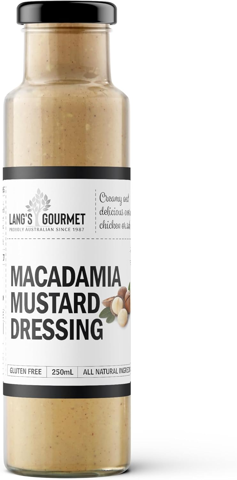 Langs Gourmet Macadamia Mustard Dressing 250 Ml