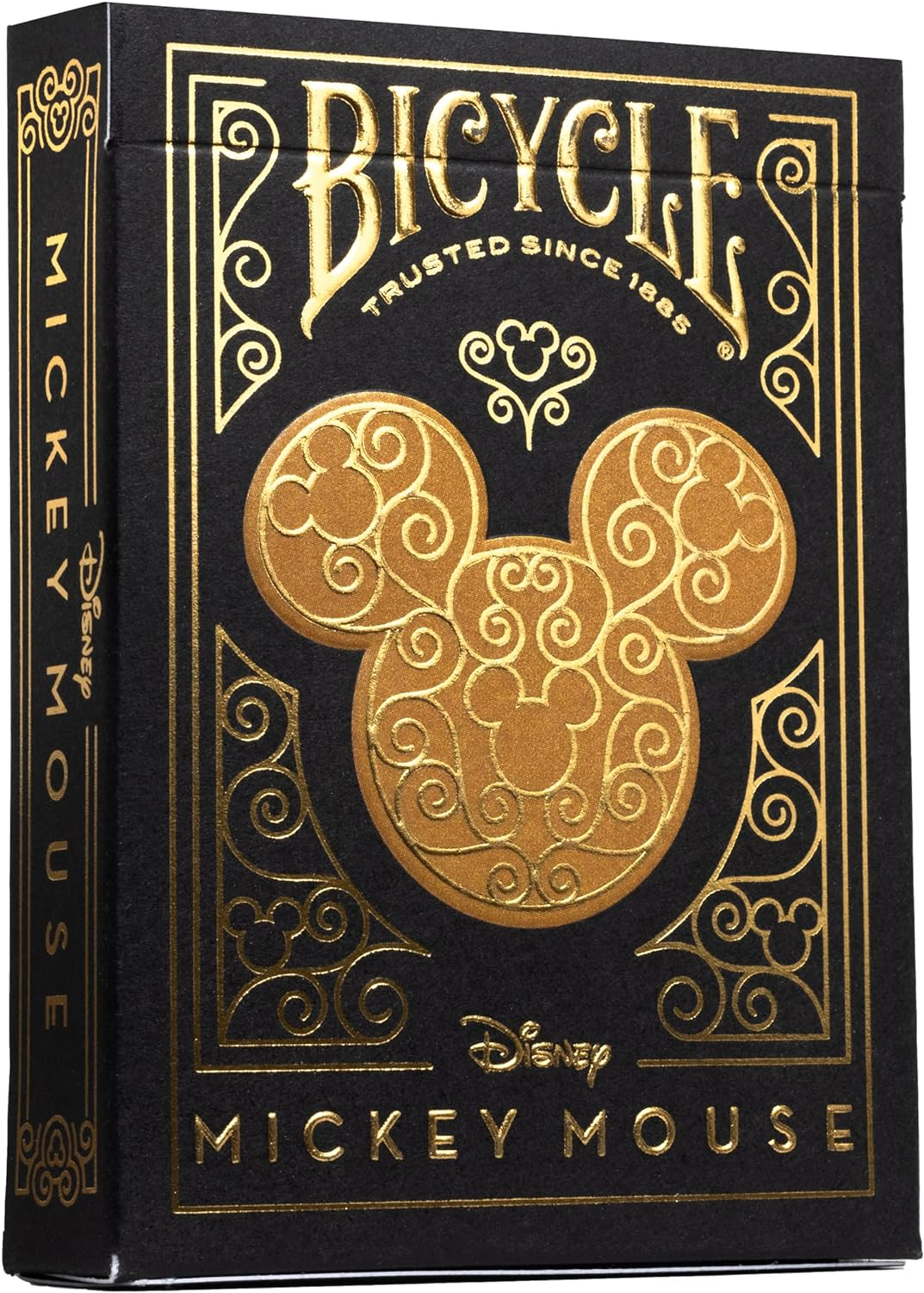 Bicycle Disney Mickey Mouse Black & Gold Playing Cards Deck image number 3