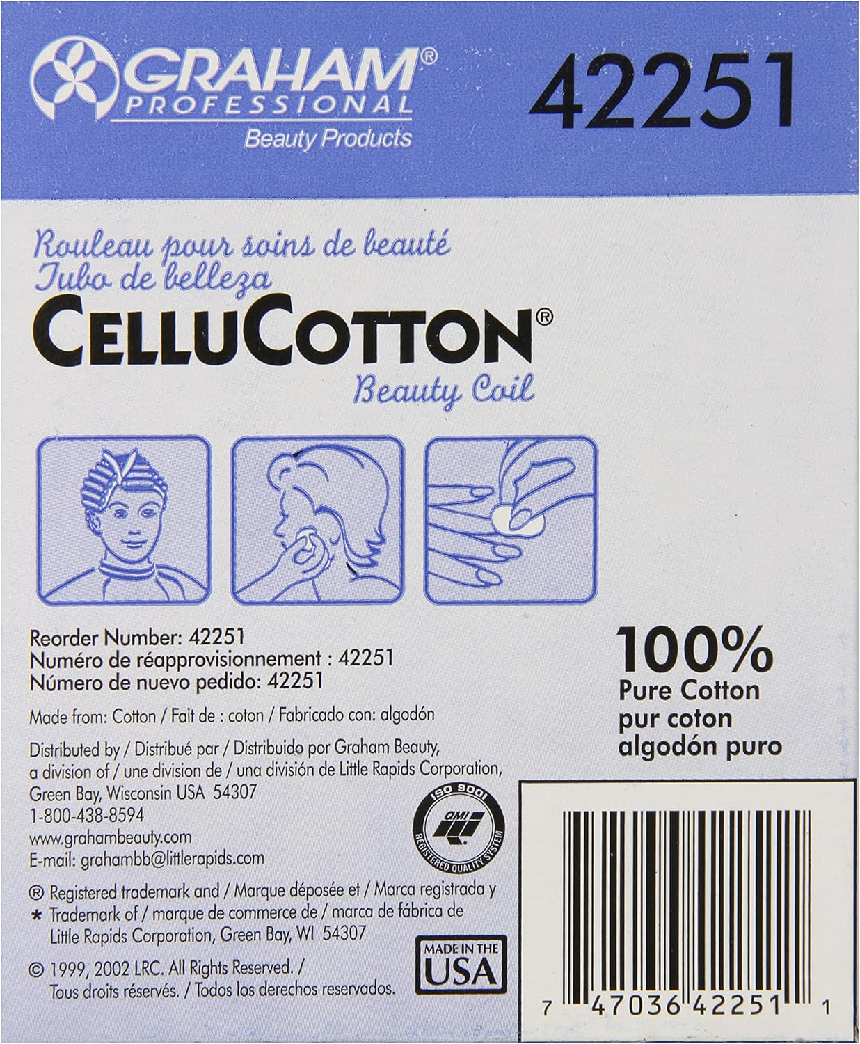 Graham Cellucotton Beauty Coil, 40 Feet image number 1