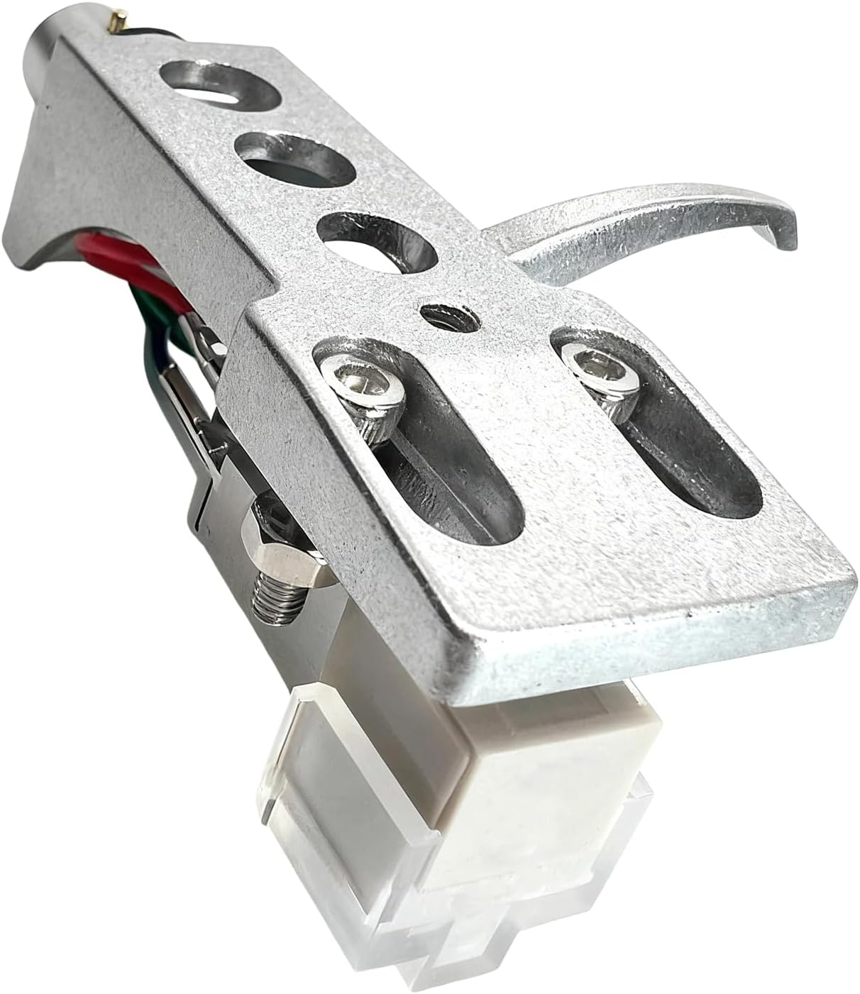 Turntable Cartridge - 3.1Cm Phono Cartridge, Conical, Adjustable Easy Mount Record Player Pickup Delivering Stable Tracking Balanced Output and High Fidelity Sound for Home Audio Systems