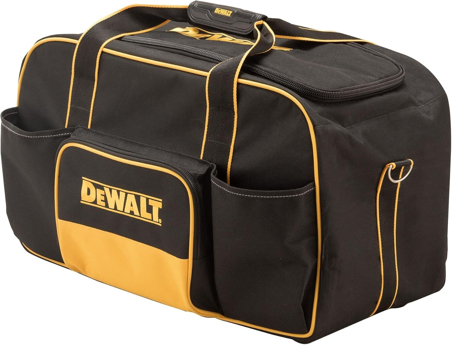 Dewalt 1200 Denier Multiple Pockets Nylon Duffle Bag with Heavy Duty Zip, 550 Mm Size image number 2