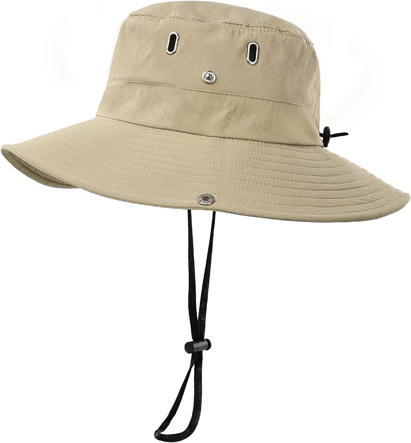 Surblue Boonie Sun Hat Wide Brim Fishing Hat with String for Hiking, Travel