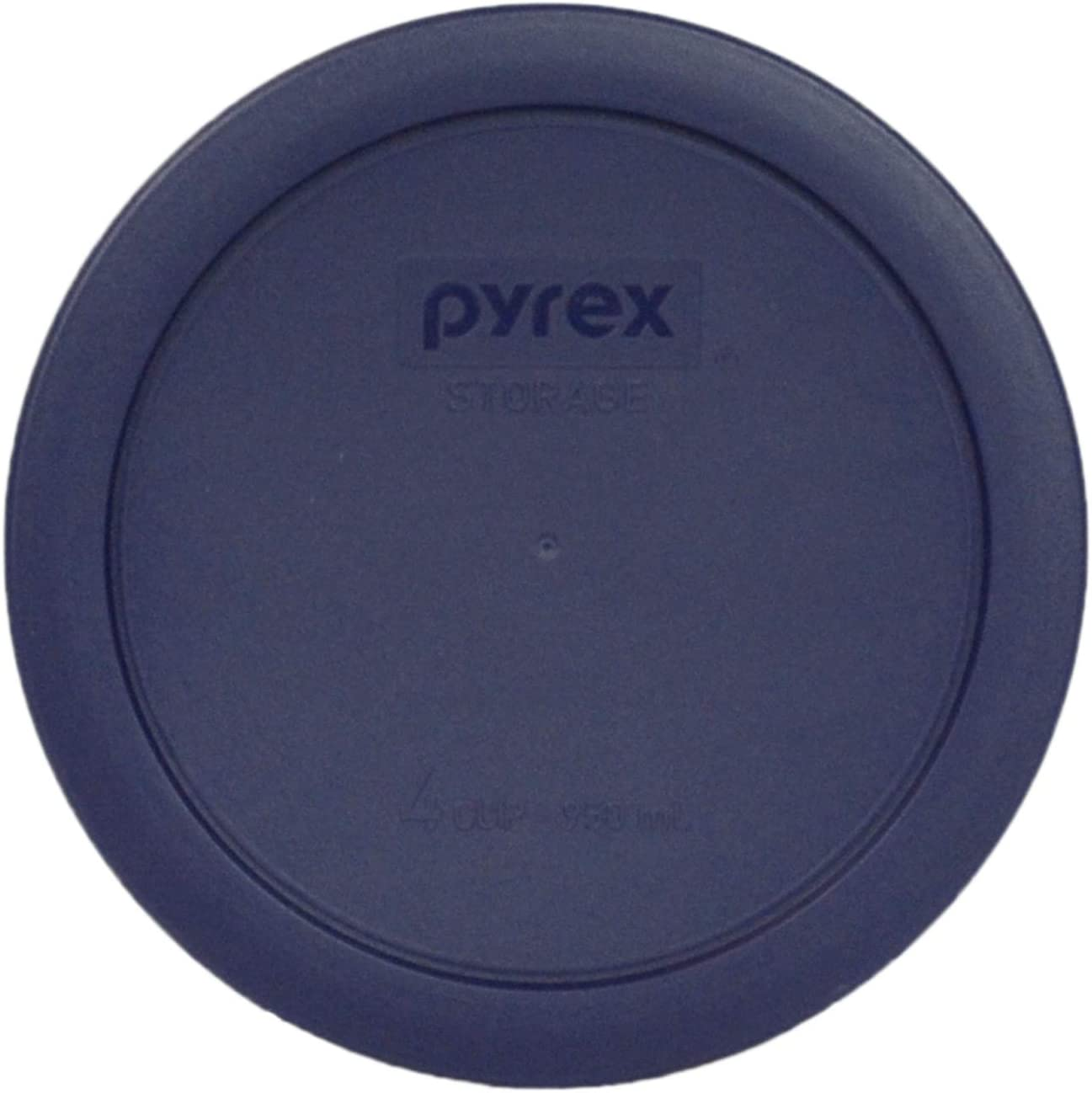 Pyrex (2) 7200-PC 2 Cup, (1) 7201-PC 4 Cup, (1) 7210-PC 3 Cup, and (1) 7211-PC 6 Cup Blue Plastic Storage Lids image number 5