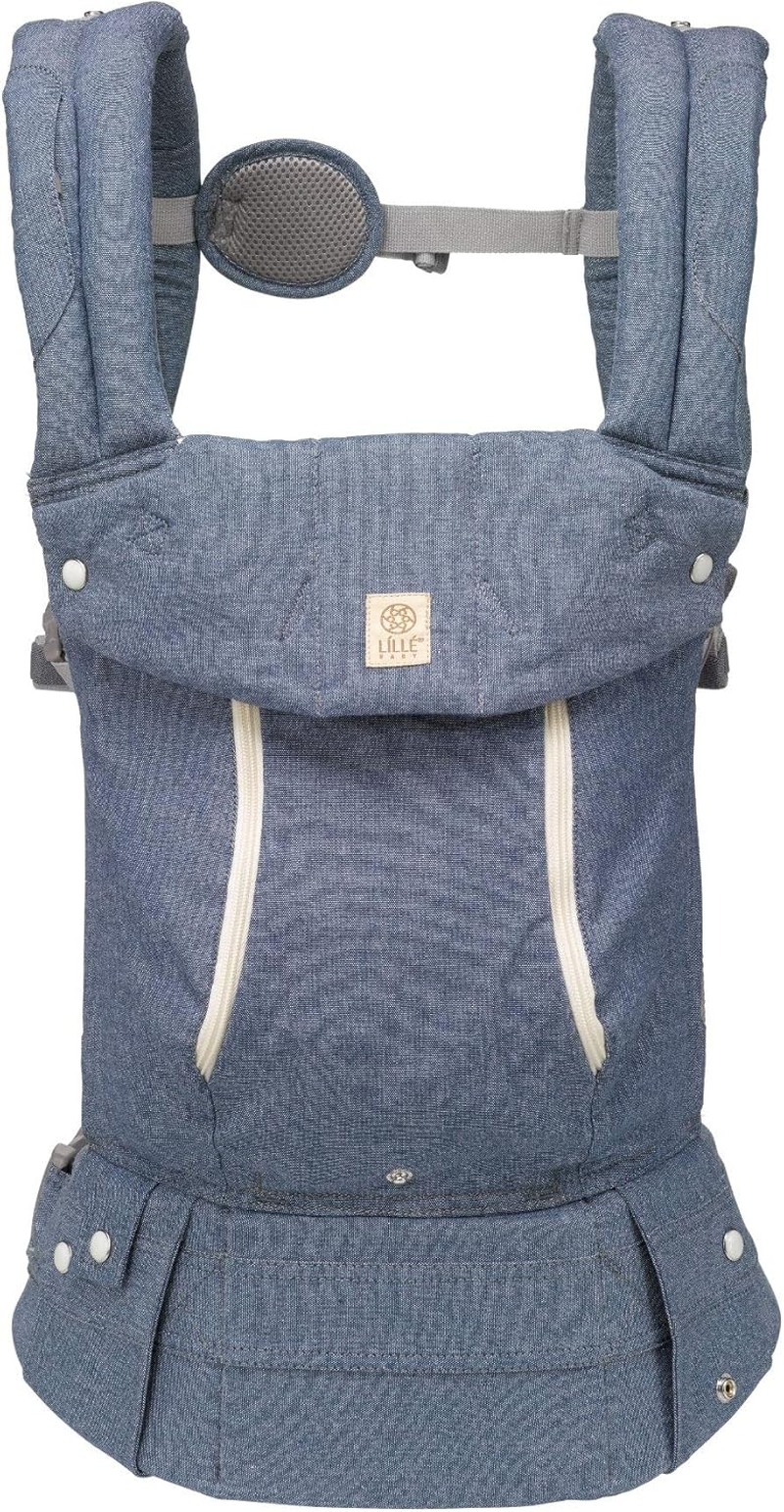 Lillebaby Complete 6-In-1 All Seasons Baby Carrier, Chambray