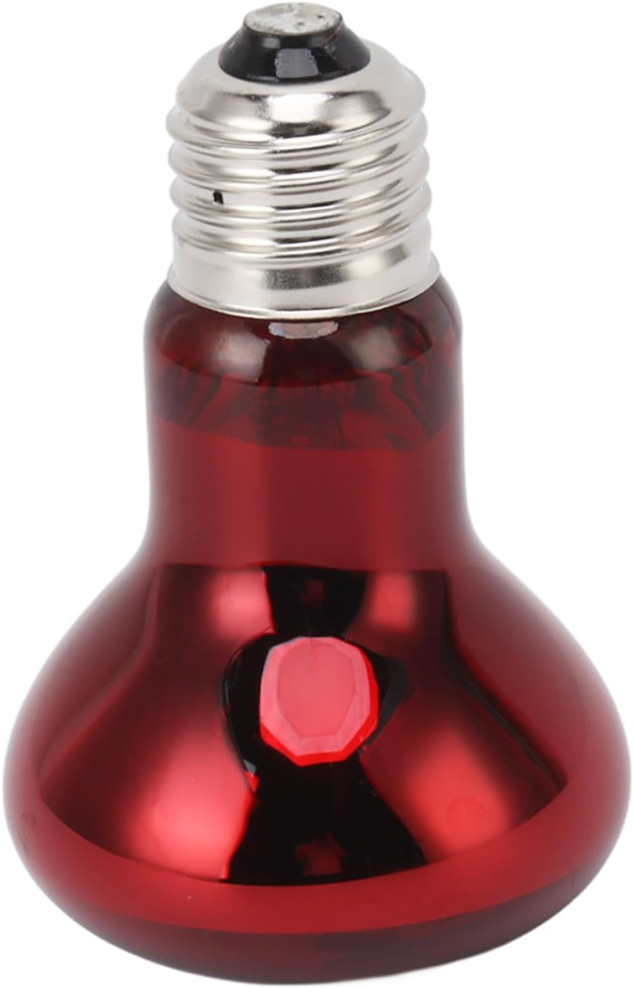 Red Reptile Heat Lamp Bulb E27 UVA Amphibian Basking, Daylight Heating Lamp Bulb and Night Heater for Snakes Lizard (75W)