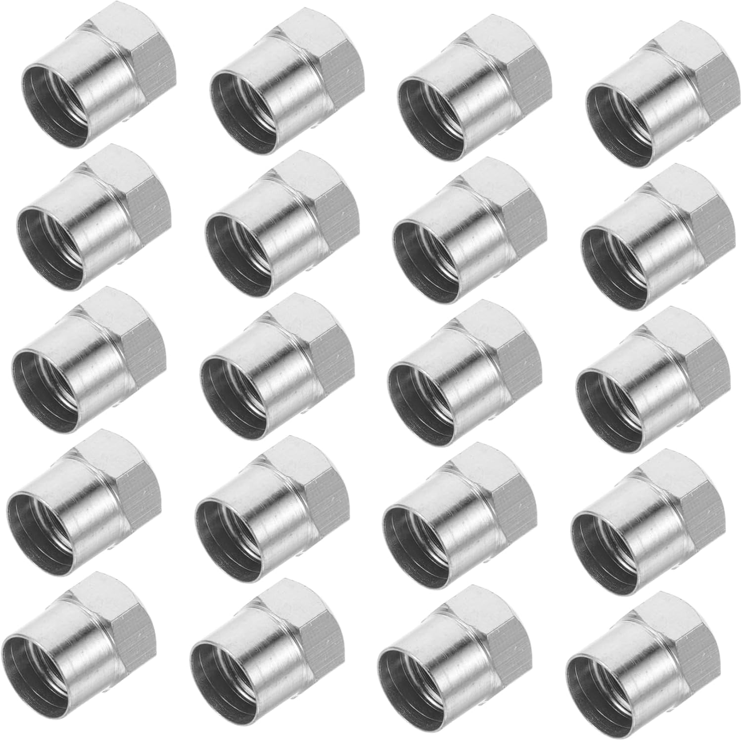 PENIKOKO 20Pcs Automotive Tire Valve Stem Caps Pressure Cover Dustproof Wheel Valve Caps for Car Truck SUV Exterior Accessories image number 6