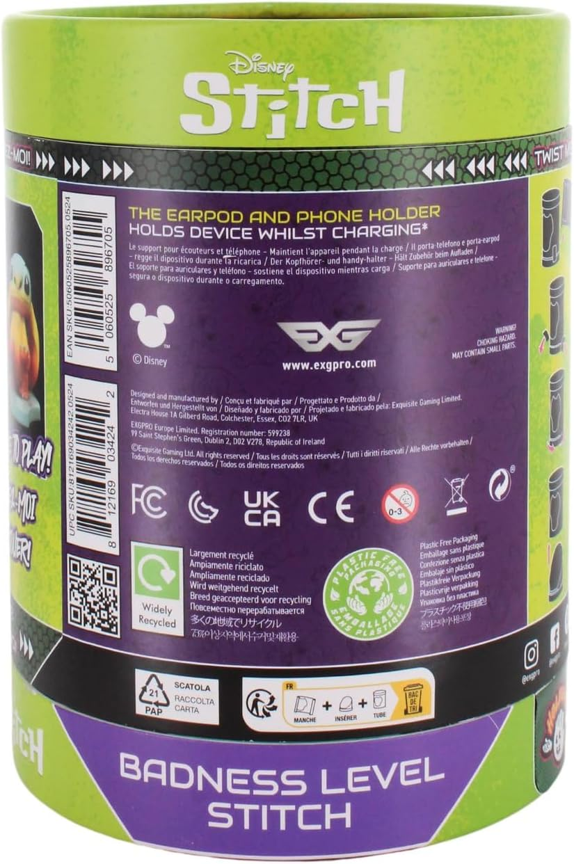 Lilo & Stitch: Badness Level Stitch Holdems, Mini Collectibles with a Twist
