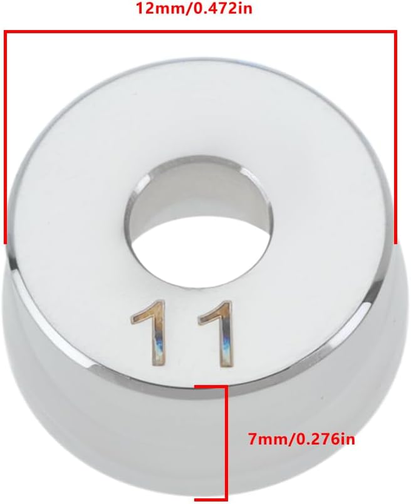 Golf Counterweight Screw Ball Head Weight 11G Compatible with Taylormade Stealth plus Stealth HD 2022 Driver, Silver