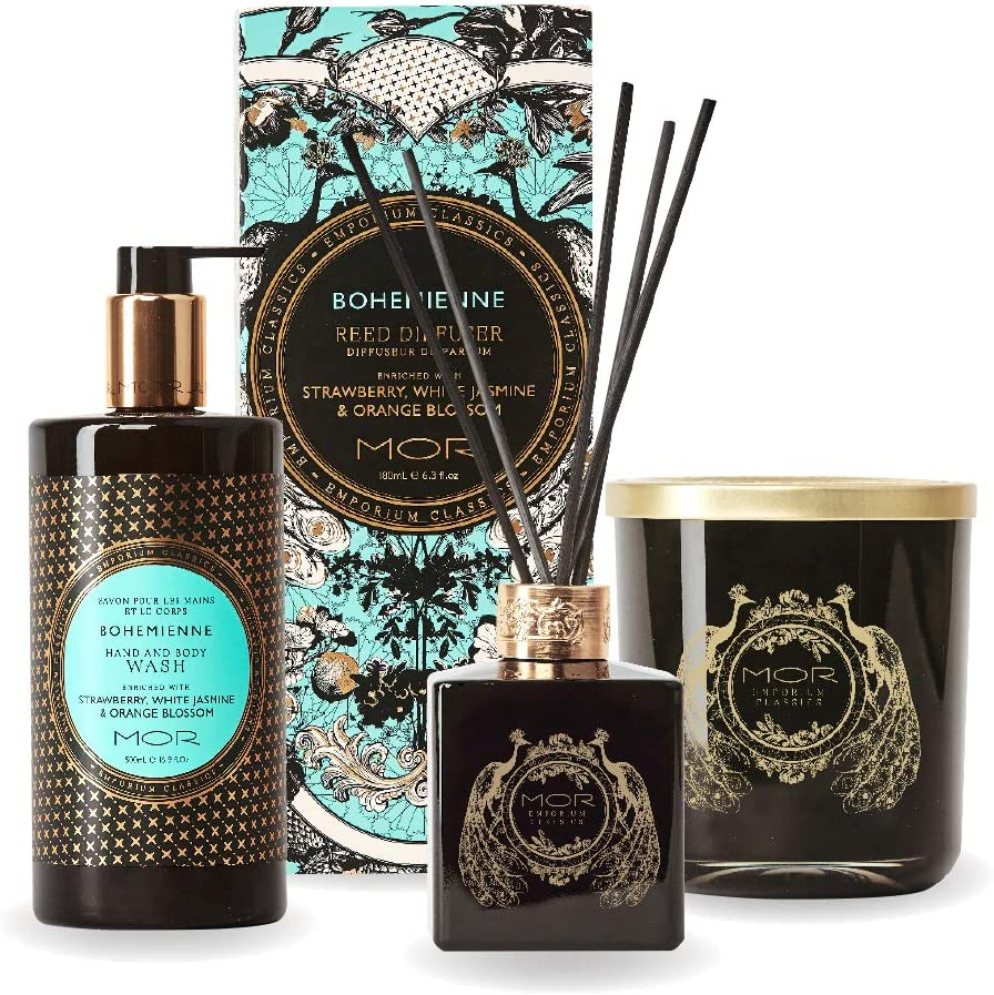 MOR Boutique Emporium Classics Bohemienne Reed Diffuser Kit, 180Ml image number 4