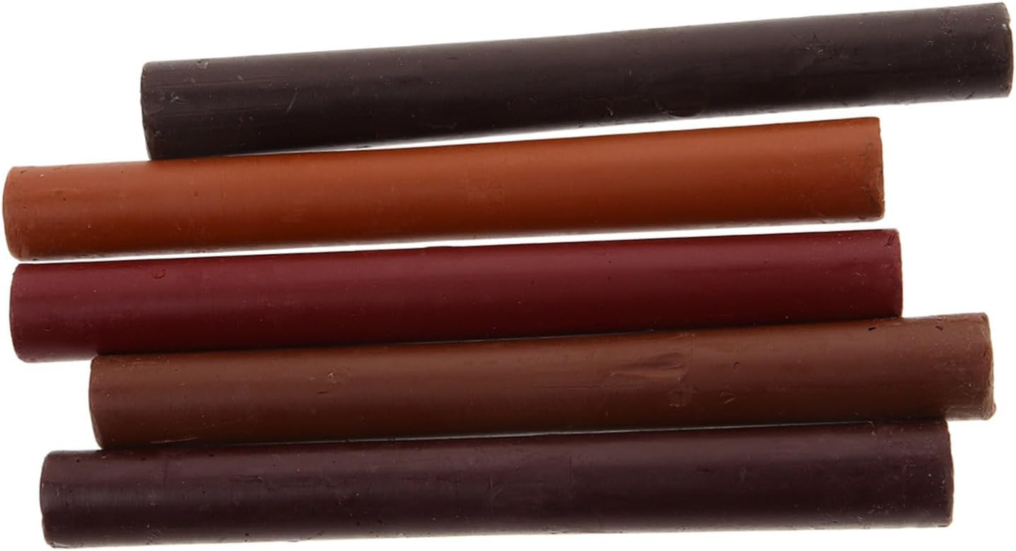 Yardenfun 5Pcs Wood Scratch Repair Pen Furniture Refinishing Crayons Kit White Touch up Paint for Wood image number 6