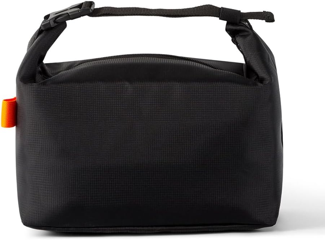 Insulated Lunch Bag, Oxford Waterproof Cooler Bag, Long-Lasting Insulation (1, Black)