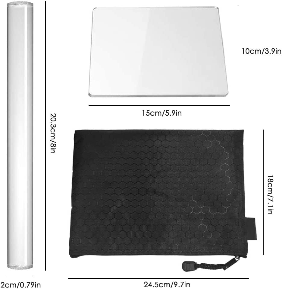 SENHAI 20Pcs Polymer Modeling Clay Sculpting Tools, Dotting Tools, Ceramic Clay Indentation Tools for Pottery Sculpture, Rock Painting, Art Carving Embossing and Nail Art, Including a Carrying Pouch image number 4