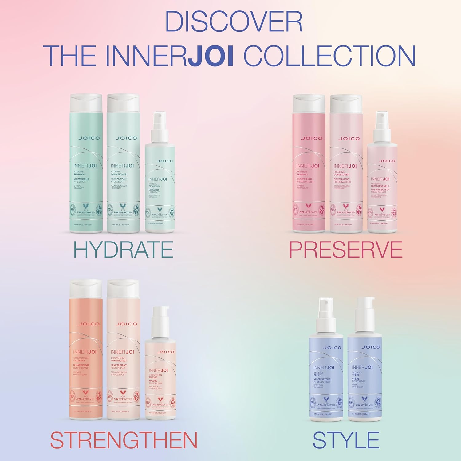 Joico Innerjoi Sea Salt Hair Spray 150 Ml image number 1