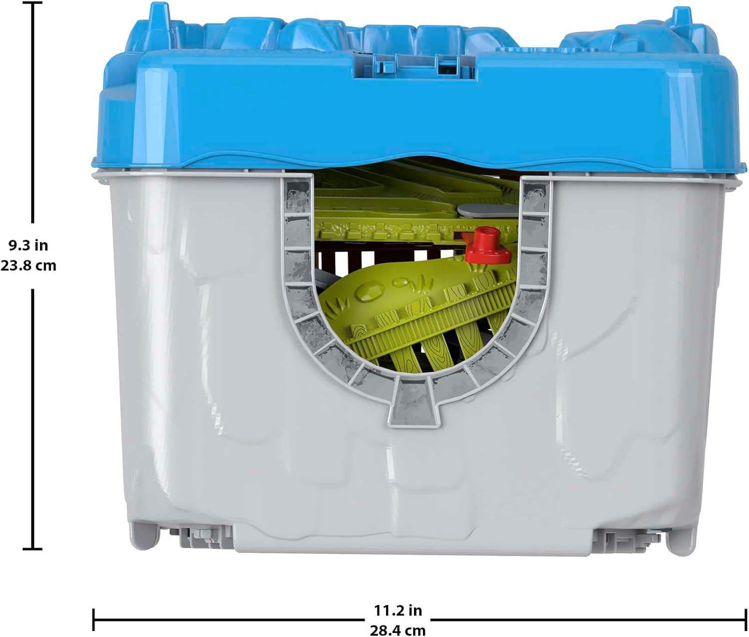 Thomas & Friends Toy Train Tracks Set, Connect & Build Bucket, 34-Piece Expansion Pack for Diecast & Motorized Trains, Kids Ages 3+ Years image number 1