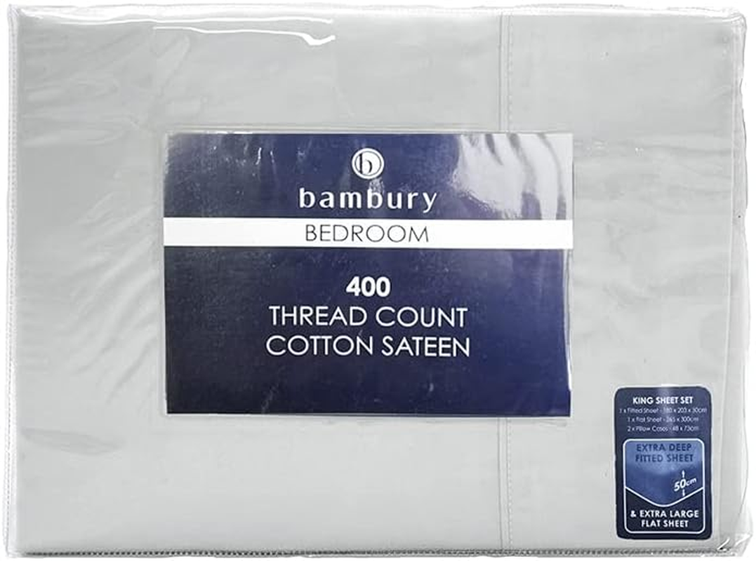 Bambury Linen Sheet Set, King Bed, Hazel
