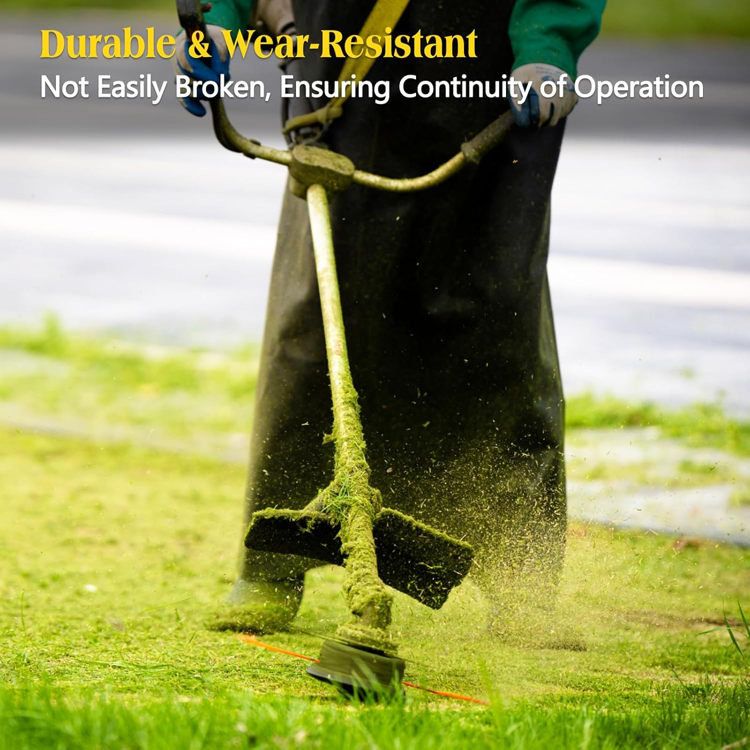 UCINNOVATE Orange 095 Trimmer Line, 278Ft round Weed Eater String, Flexible Nylon Weed Wacker String (2.4Mm&times;85M) for Mowers, String Trimmers image number 2