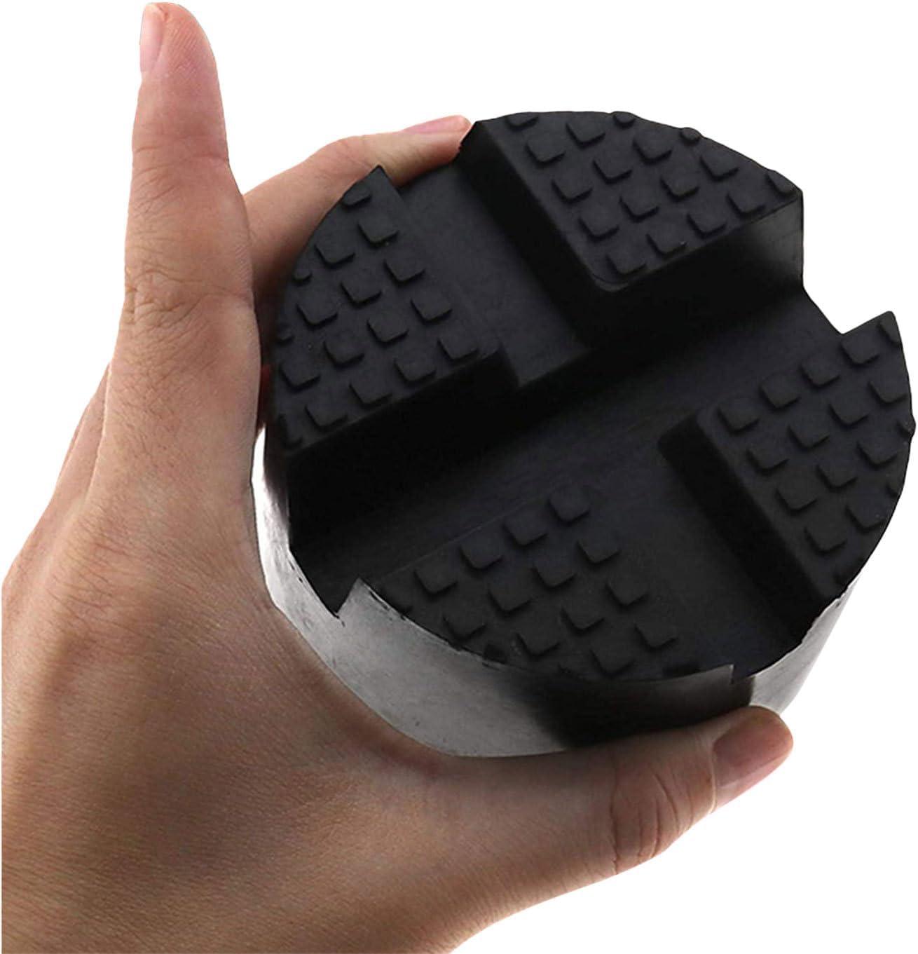 Floor Jack Rubber Pad - Floor Jack Extension - Anti-Slip Replacement Adapter Accessories Portable Parts Lift Stand for Car Automotive Vehicle Repair Garage Work Tire Maintenance image number 4