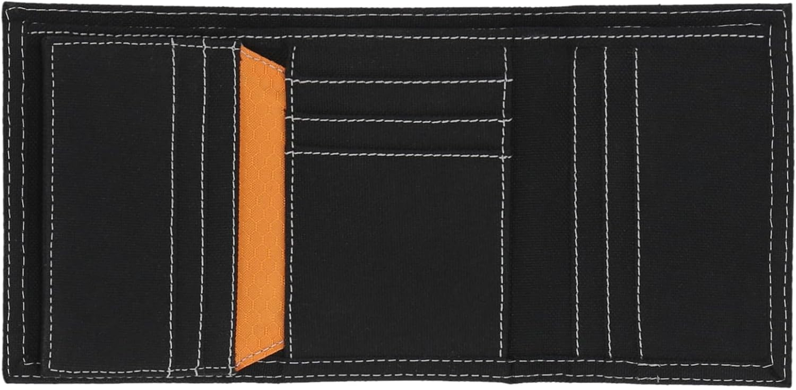 Timberland PRO Mens Cordura Velcro Nylon Trifold Wallet with Id Window Wallet image number 4