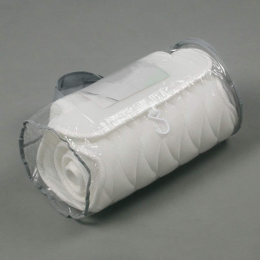 Bath Pillow, Full Body Bath Pillow, Bathtub Cushion Mattress with Non Slip Suction Cups Comfort Head Neck & Back Rest Support image number 1