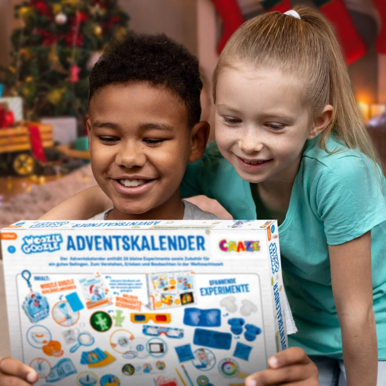 CRAZE Advent Calendar Wooz 2021 Children'S Experiments for Children from 8 with Figures Toy Christmas Calendar Gifts for Girls and Boys 24683 image number 6