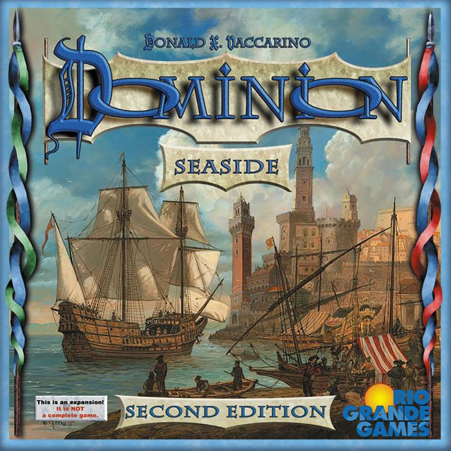 Rio Grande Games Dominion - Seaside 2Nd Edition Board Game