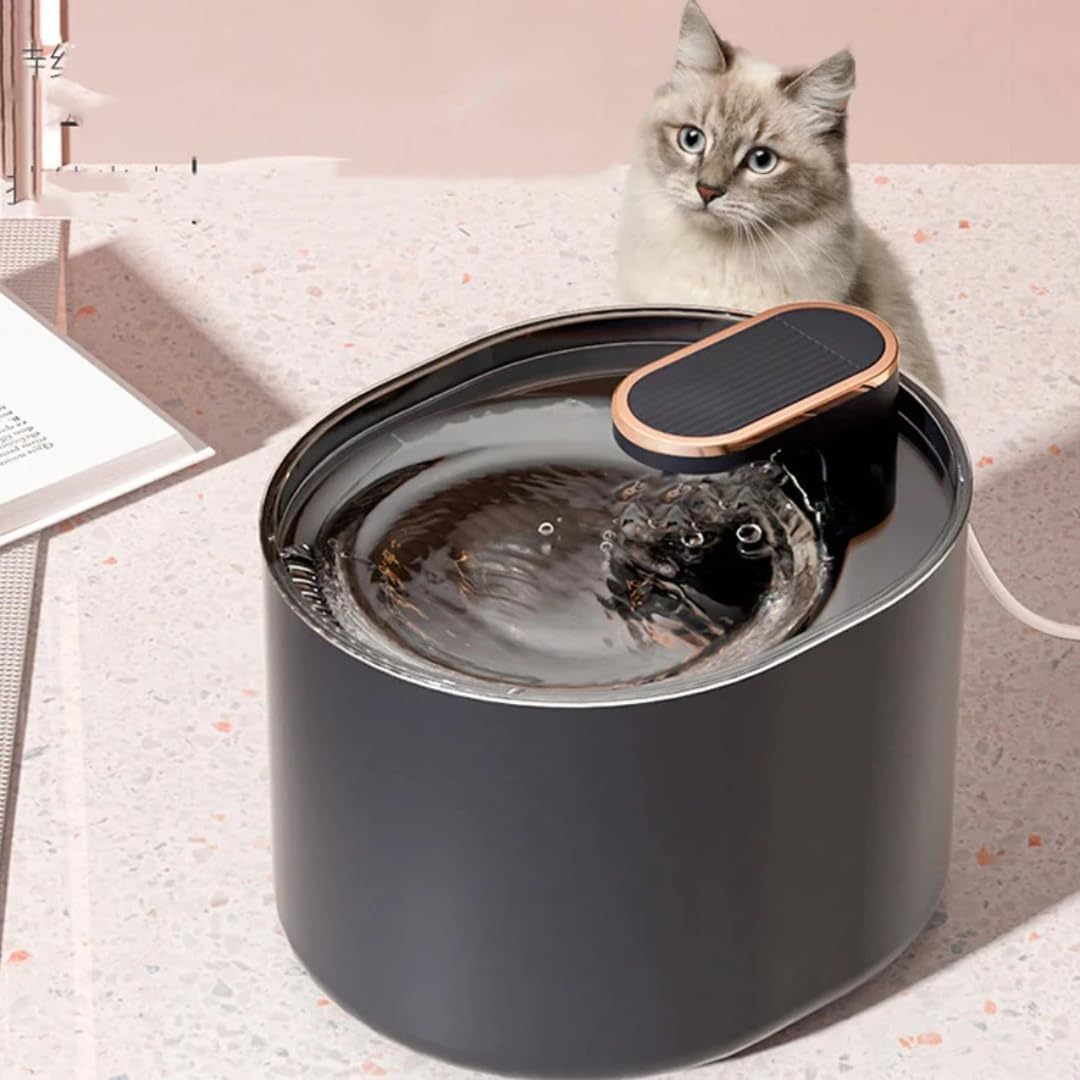 PARENCE. - Automatic Water Dispenser for Cats and Dogs - Quiet Fountain with Filter Included - Even Water Flow - 3L image number 5