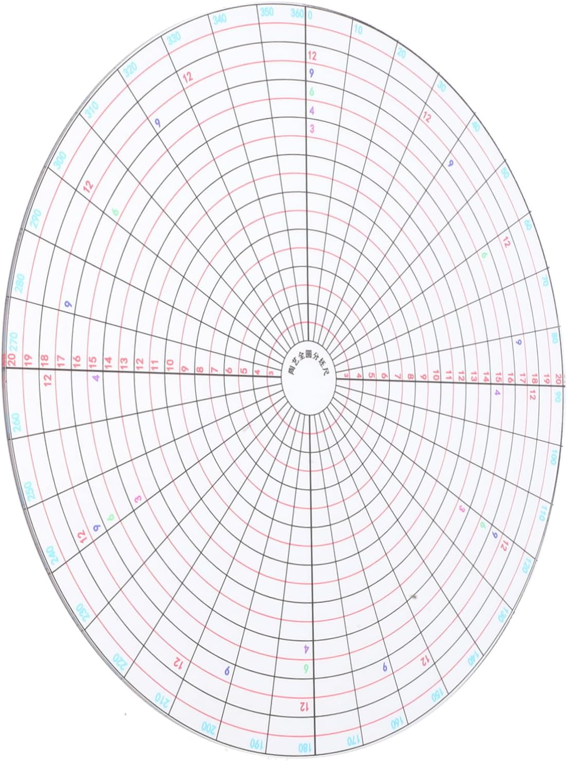Pottery Tools for Polymer Clay Diy Ceramic Geometric Drawing Template Circle Tool image number 5