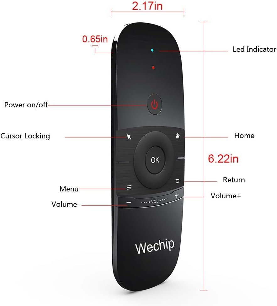 Air Mouse,Wireless Keyboard 2.4G Smart TV Remote with Mouse Game Handle Android Remote Control for Android TV Box/Pc/Smart Tv/Projector/Htpc/All-In-One PC/TV image number 3