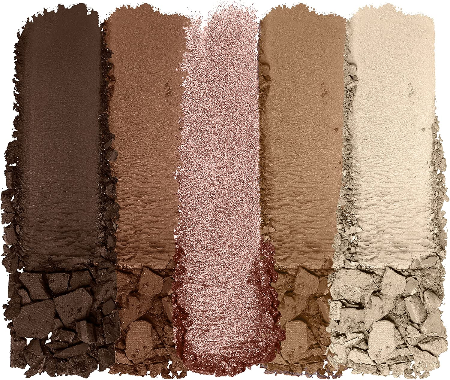 Wet N Wild Color Icon Eyeshadow Makeup 5 Pan Palette, Matte, Shimmer, Metallic, Long Wearing, Rich Buttery Pigment, Cruelty Free - Walking on Eggshells
