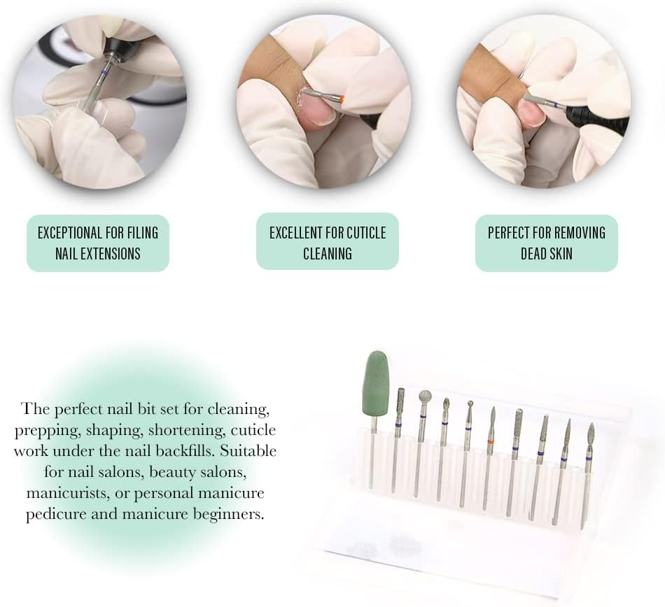 Mia Secret PROFESSIONAL RUSSIAN DRY Manicure Drill Bit Set image number 1