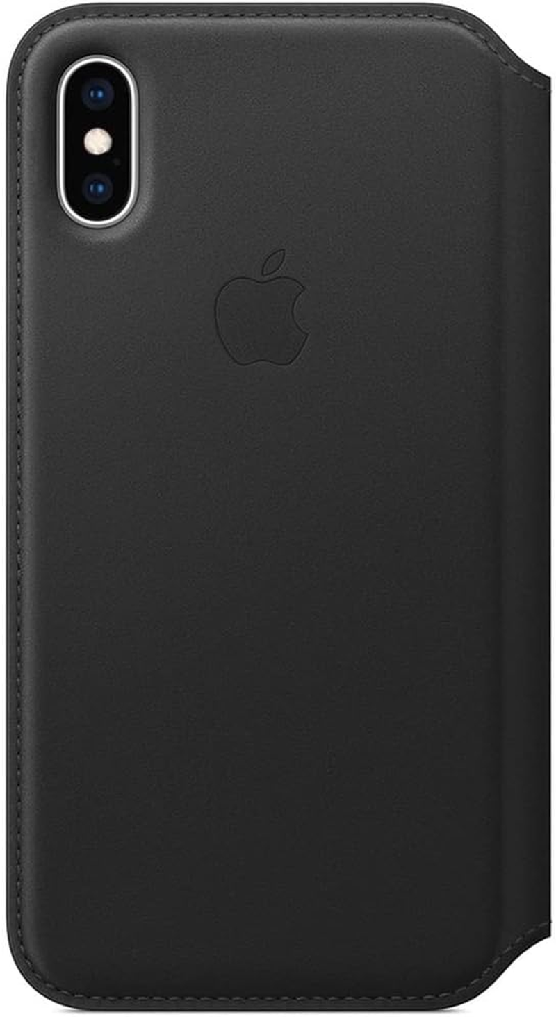 Apple Iphone Xs Max Leather Folio - Black image number 2