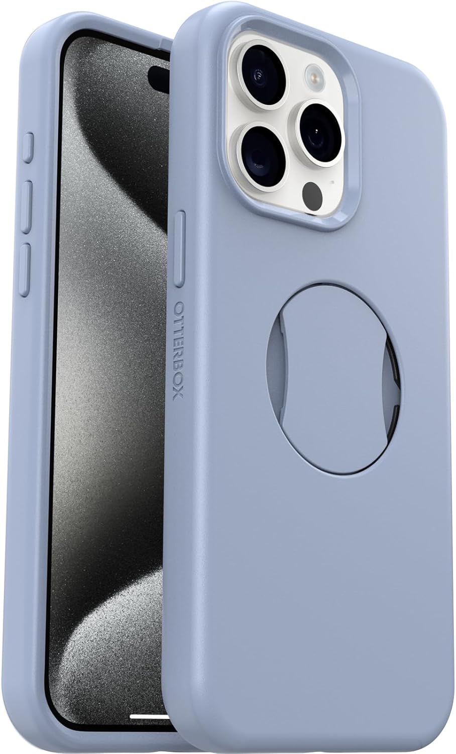 Otterbox Iphone 15 Pro MAX (Only) Ottergrip Symmetry Series Case - You DO Blue, Built-In Grip, Sleek Case, Snaps to Magsafe, Raised Edges Protect Camera & Screen image number 2