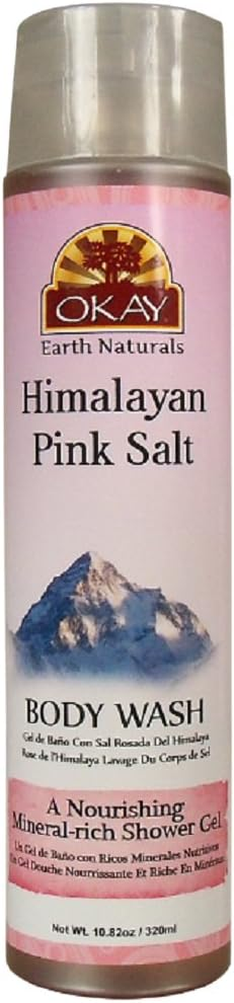 OKAY Pure Naturals OKAY Pure Naturals Himalayan Pink Salt Body Wash, 10.82 Ounce, image number 2