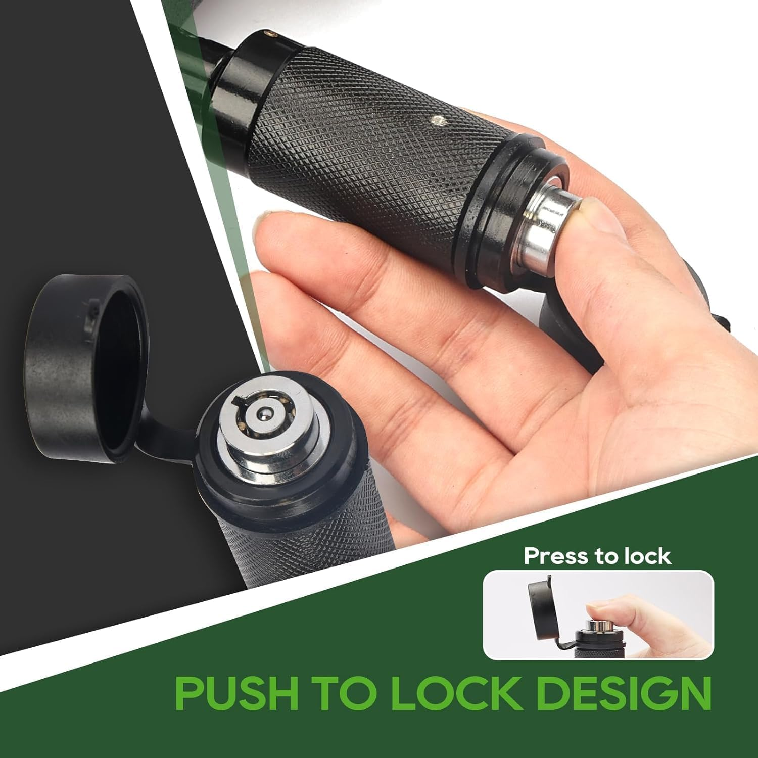 Trailer Hitch Lock 5/8" Dia. for Class III IV 2"& 2-1/2" Receiver, Anti-Theft Steel Locking Hitch Pin with 2 Keys for Towing Trailer/Truck/Bike Rack, 2 Pack image number 1