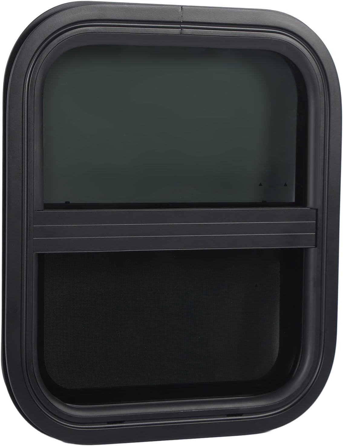 RV Window, RV Sliding Window, Replacement Trailer Window with Screen, Waterproof UV Resistant, 406X356Mm / 15.98X14In image number 1