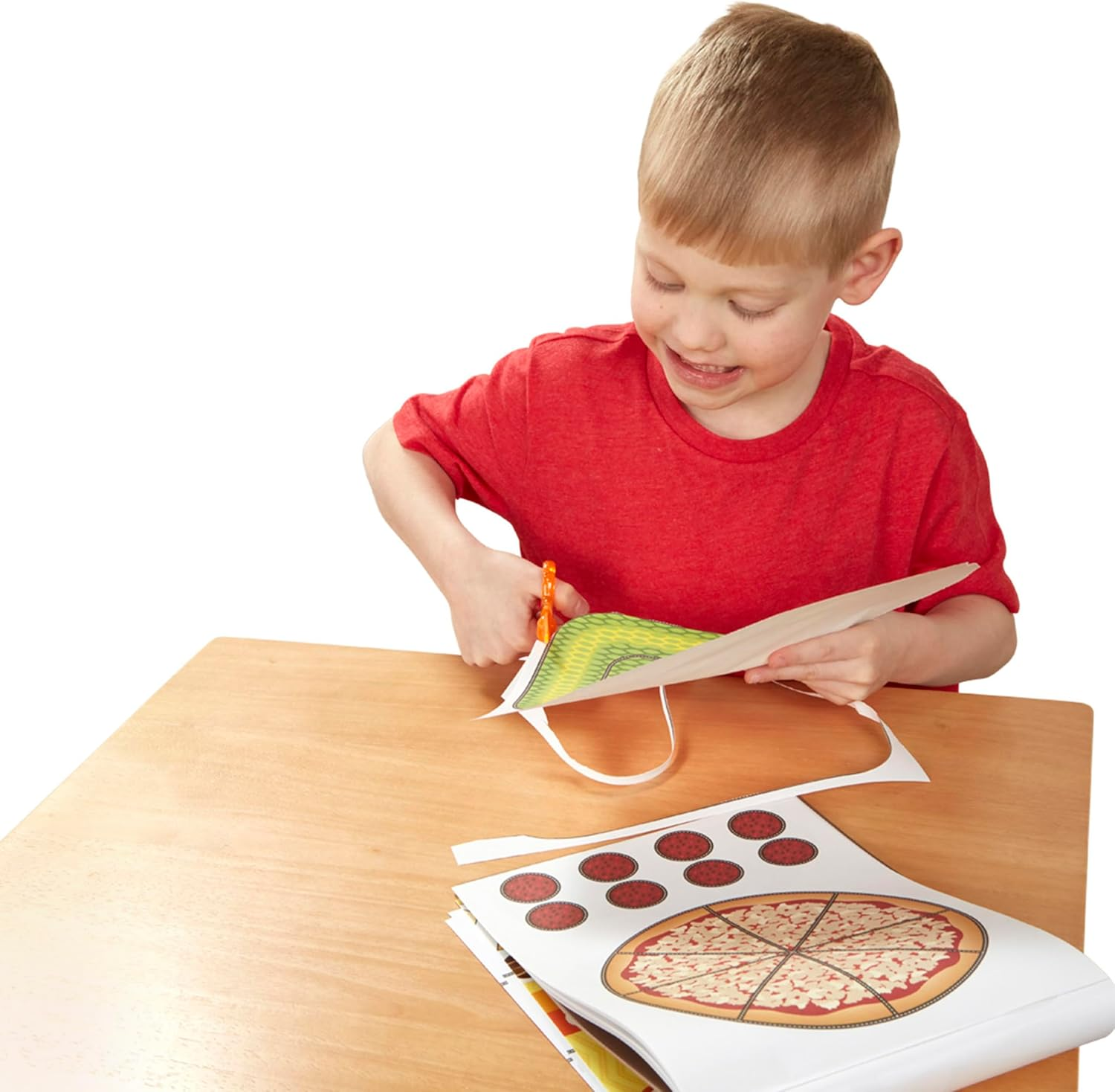 Melissa & Doug Scissor Skills Activity Pad Bundle - Safari, Sea Life and Activities image number 6