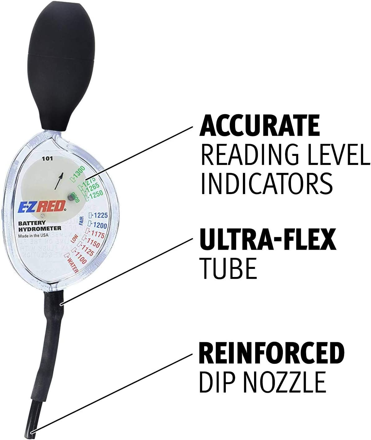 EZRED SP101 Battery Hydrometer, Factory image number 1