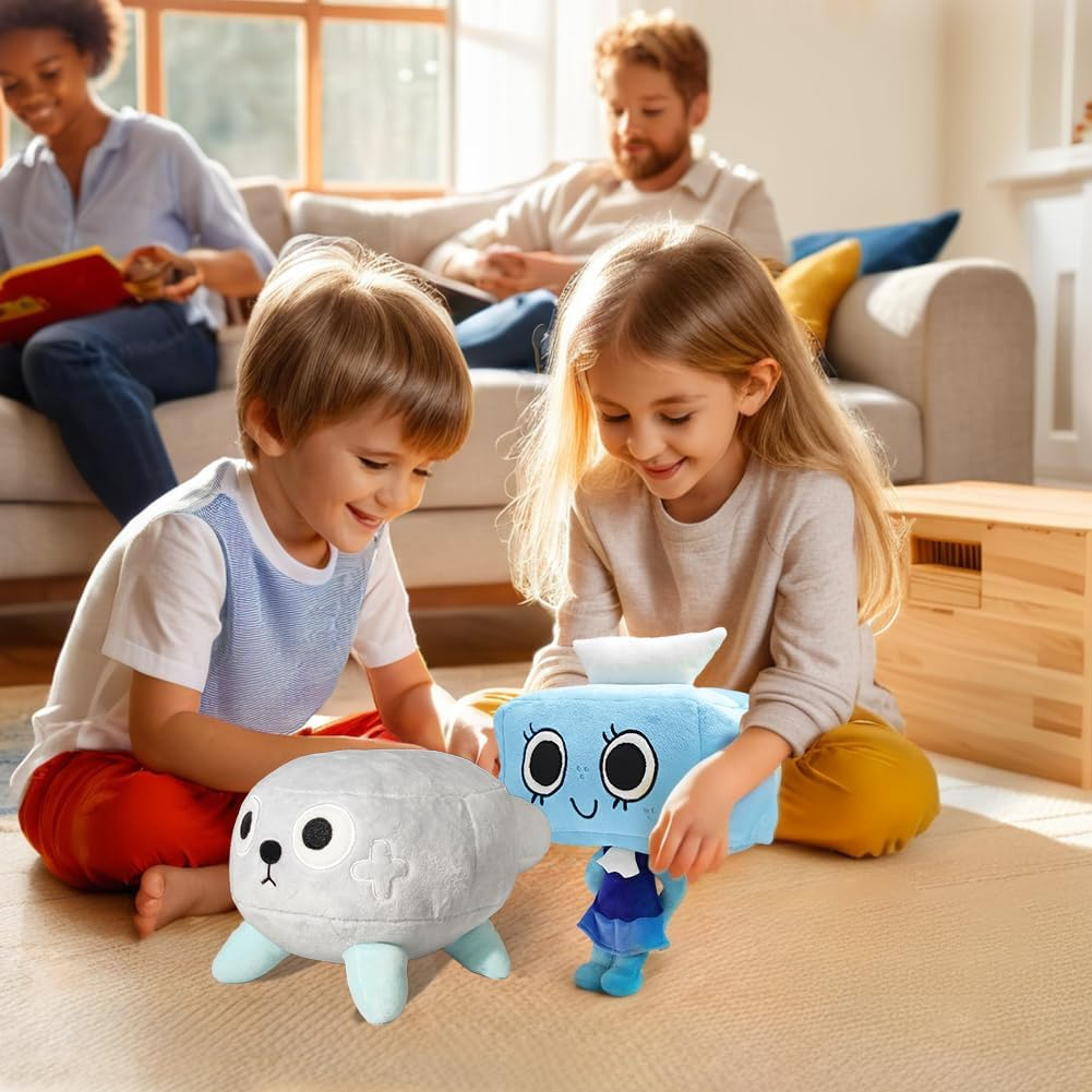 Dandy'S World Plush Toy, 13 Inch Soft Cuddly Toy, Cute Plush Toys for Children, Boys and Girls Aged 4 5 6 7 8 9 10+ Fans, Ideal for Birthdays (Tisha) - 8 Pieces. image number 2